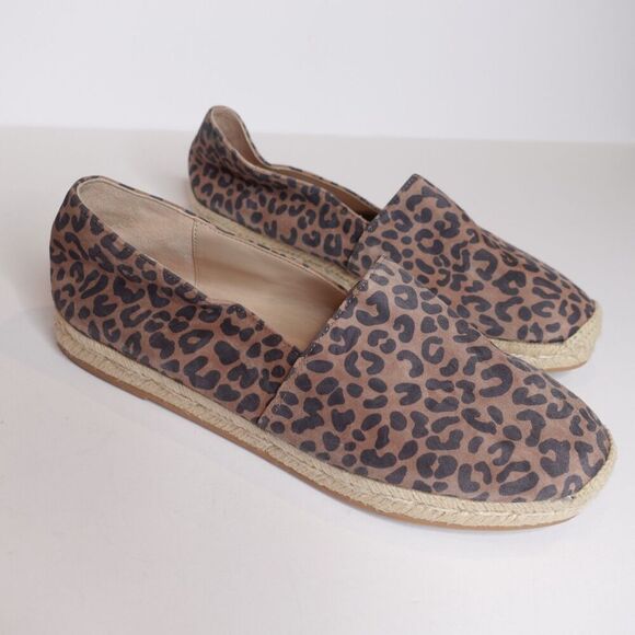 Stuart Weitzman Shoes - Stuart Weitzman Mykonos Espadrille Cheetah Slip-On Women Size 8.5